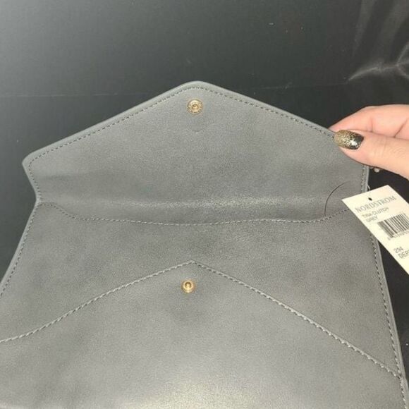 Danielle Nicole for Nordstroms Vegan Leather Envelope Clutch - Picture 7 of 7